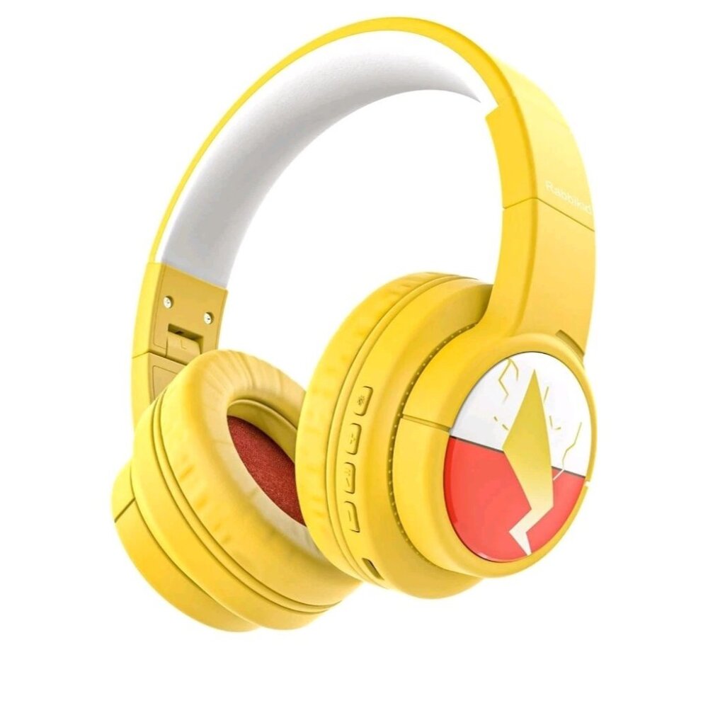 Kids Bluetooth Headphones, Wireless Headphones with Microphone, 74/85/94Db Vo...